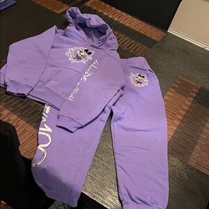 Disney Girls Hoodie and Joggers Set
